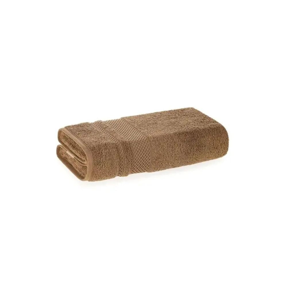 TOALHA BANHO FELPUDO YVES COR 70122 MARROM TAMANHO CM 7000X14000 RETANGULAR