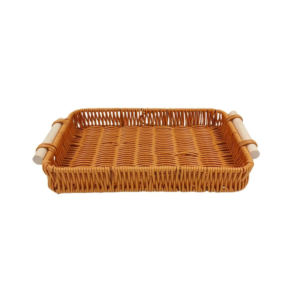BANDEJA TRAMADA RETANGULAR 33X20CM SORTIDO