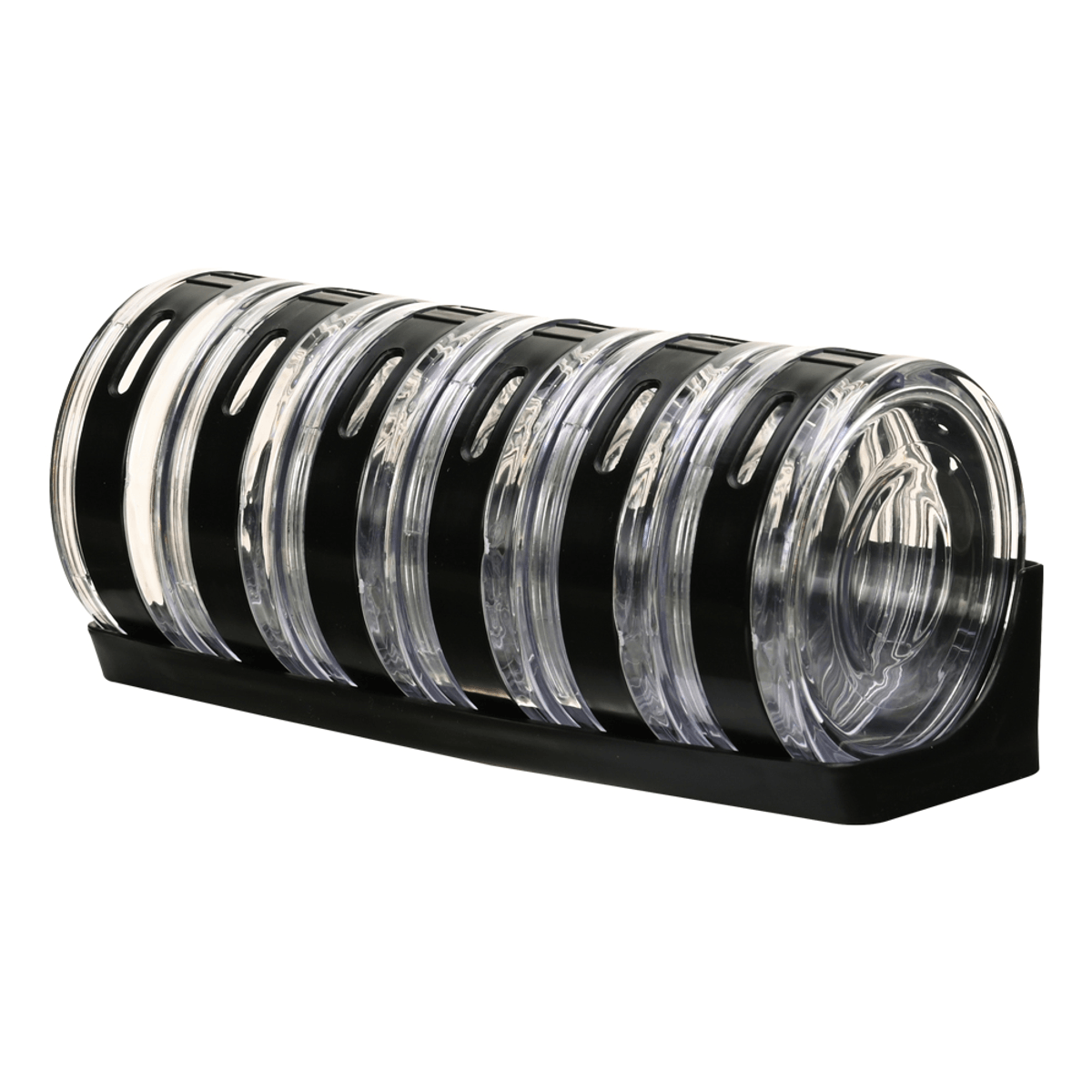 PORTA CONDIMENTOS BLACK COM 6 PEÇAS