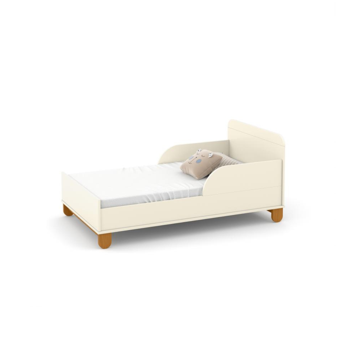 BERCO ZUPY LAQUEADO OFF WHITE/ECO WOOD